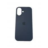 Силиконовый чехол для iPhone 16 Midnight Blue FULL
