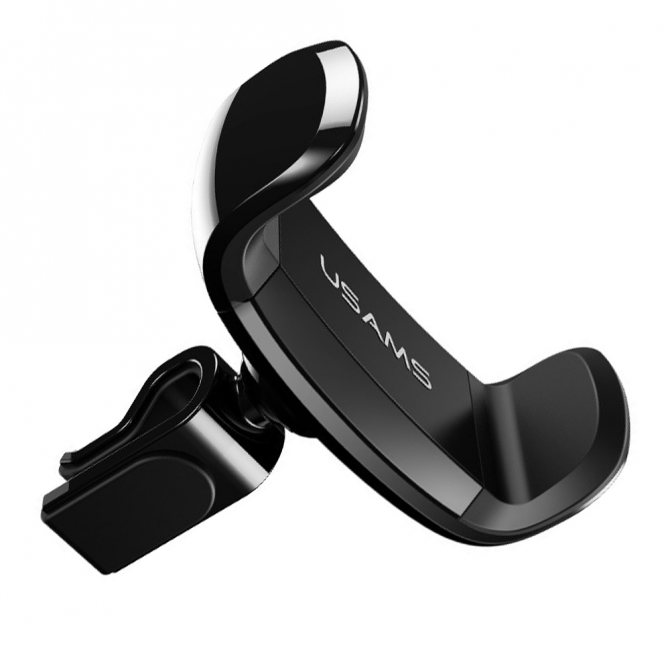 Автодержатель Usams Car Holder US-ZJ004 C Series Чёрный (VSXC04)-1