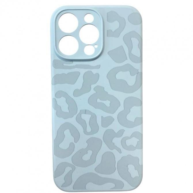 Накладка Soft Case Print для iPhone 13 Pro Max Light Blue