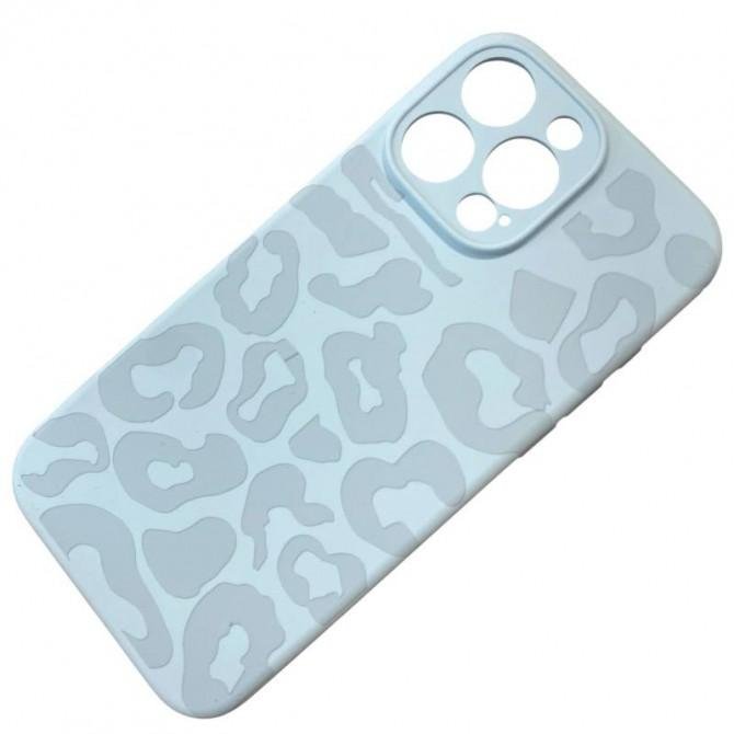 Накладка Soft Case Print для iPhone 13 Pro Light Blue-2