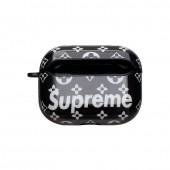 Чехол U-Like Glossy Brand Protective For Airpods Pro  Supreme Black