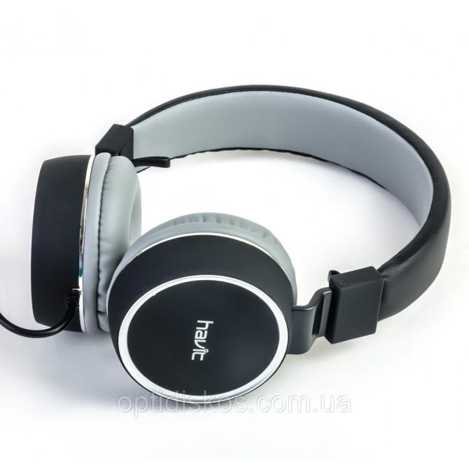 Навушники HAVIT HV-H2216 Чорний/Сірий-1