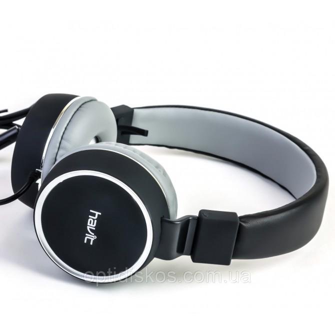 Навушники HAVIT HV-H2216 Чорний/Сірий-3