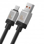 USB Кабель Baseus CoolPlay Series Type-C 100W Black 2m USB Кабель Baseus CoolPlay Series Type-C 100W Black 2m