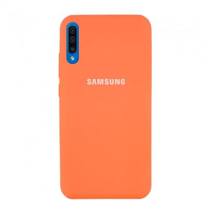 Чехол Original Soft Case Samsung A307/A505 Galaxy A30s/A50 2019 Помаранчевый FULL