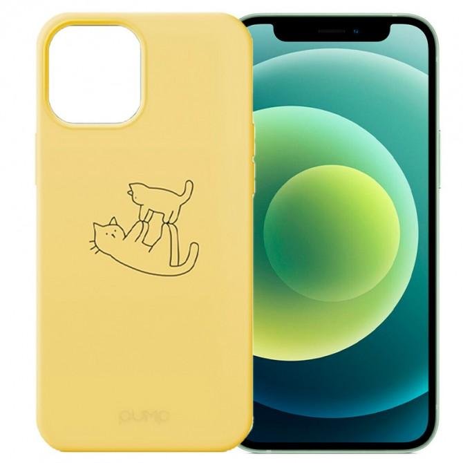 Чехол Pump Silicone Minimalistic Case for iPhone 11 Cat on Cat-1