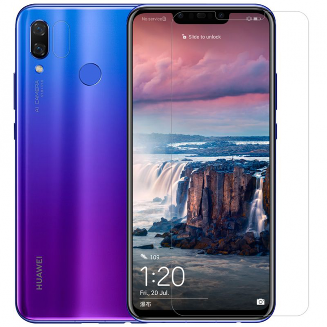 Защитное стекло для HUAWEI P Smart Plus/Nova 3i/Honor Play (0.3 мм, 2.5D)
