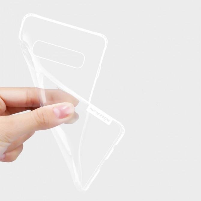 Чехол NILLKIN Nature TPU для Samsung G975 Galaxy S10 Plus Grey-2