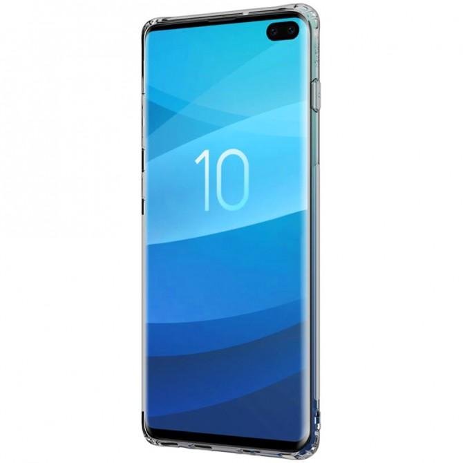 Чехол NILLKIN Nature TPU для Samsung G975 Galaxy S10 Plus Grey-4