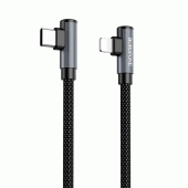 Кабель Borofone BU50 Elbow Magnetic PD Type-C to Lightning Black 1m Кабель Borofone BU50 Elbow Magnetic PD Type-C to Lightning Black 1m