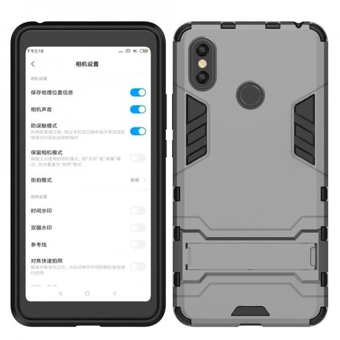 Чохол HONOR Hard Defence Series для Xiaomi Mi Max 3 Космічний Сірий