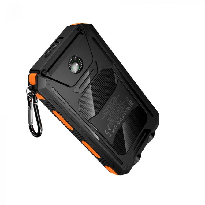 Дополнительная батарея Hoco J164 Tough Micro/Type-C/F-Light (8000mAh) Black-1