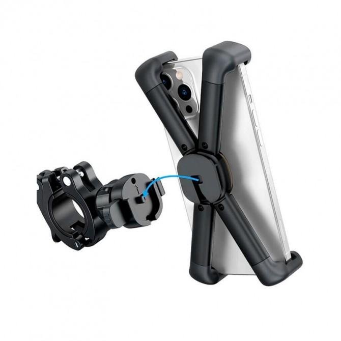 Холдер Baseus Quick to take cycling Black (вело-, мото-)-1