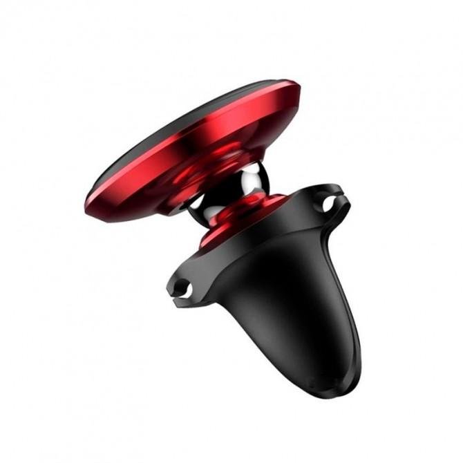 Холдер Baseus Magnetic Air Vent Red-1