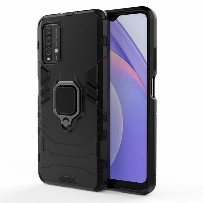Чехол HONOR Hard Defence Series для Xiaomi Redmi 9T Black (с держателем)-2