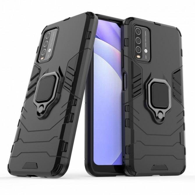 Чехол HONOR Hard Defence Series для Xiaomi Redmi 9T Black (с держателем)-3