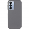 Шкіряний чохол Leather Case Metal Buttons для Samsung Galaxy A15 4G/5G / M15 5G Titanium Gray