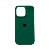 Оригінальний силіконовий чохол для iPhone 14 Pro Atrovirens FULL Оригінальний силіконовий чохол для iPhone 14 Pro Atrovirens FULL