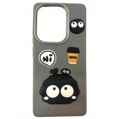 Чохол TPU Leather Toys для Xiaomi Redmi Note 13 Pro 4G / Poco M6 Pro 4G (Monster / Grey) Чохол TPU Leather Toys для Xiaomi Redmi Note 13 Pro 4G / Poco M6 Pro 4G (Monster / Grey)