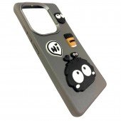 Чохол TPU Leather Toys для Xiaomi Redmi Note 13 Pro 4G / Poco M6 Pro 4G (Monster / Grey) Чохол TPU Leather Toys для Xiaomi Redmi Note 13 Pro 4G / Poco M6 Pro 4G (Monster / Grey)