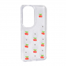 Накладка GLUE CASE HIT Samsung A17/18 Cherry