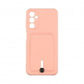 Чехол TPU Colorfull Pocket Card для Samsung Galaxy A14 4G/5G Персиковый Чехол TPU Colorfull Pocket Card для Samsung Galaxy A14 4G/5G Персиковый