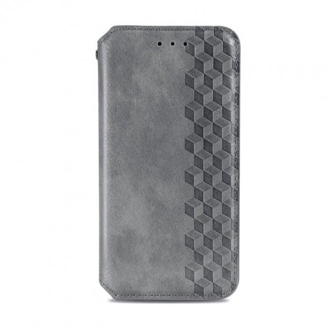 Чехол-книжка GETMAN Cubic for Xiaomi Redmi Note 11/Note 11s Grey