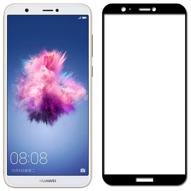 Защитное стекло для HUAWEI P Smart Full Glue (0.25 мм, 2.5D, чёрное) ЛЮКС-2