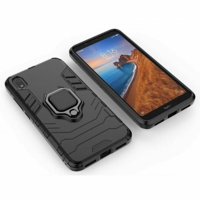 Чехол HONOR Hard Defence Series для Xiaomi Redmi 7a Black (с держателем)-1