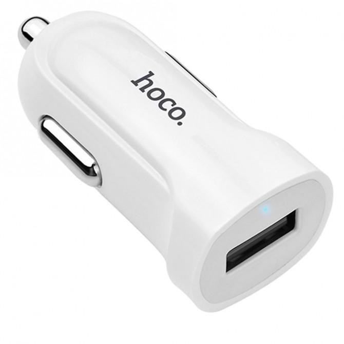 Автомобильное зарядное устройство Hoco Z2 Белый-1