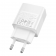 Сетевое зарядное устройство 1USB + Type-C Hoco CS112A PD30W+QC3.0 White