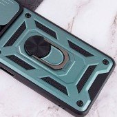 Чохол HONOR Hard Defence Series Xiaomi Redmi Note 9 Pro/Note 9s Green (with Camshield and magnet) Чохол HONOR Hard Defence Series Xiaomi Redmi Note 9 Pro/Note 9s Green (with Camshield and magnet)