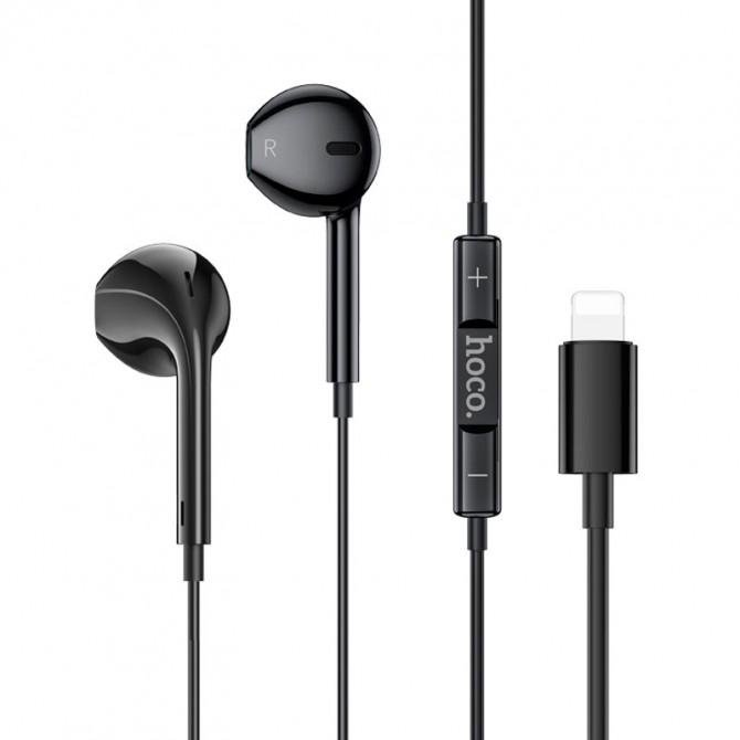Наушники Hoco M111 Primero digital Lightning Black + mic