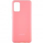 Чехол накладка Original Soft Case Samsung A025 Galaxy A02s Розовый FULL
