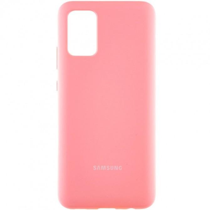 Чохол накладка Original Soft Case Samsung A025 Galaxy A02s Рожевий FULL