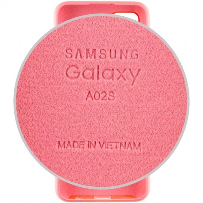 Чохол накладка Original Soft Case Samsung A025 Galaxy A02s Рожевий FULL-3