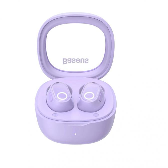 Наушники Bluetooth Headset Baseus Bowie WM02 Plus TWS Purple