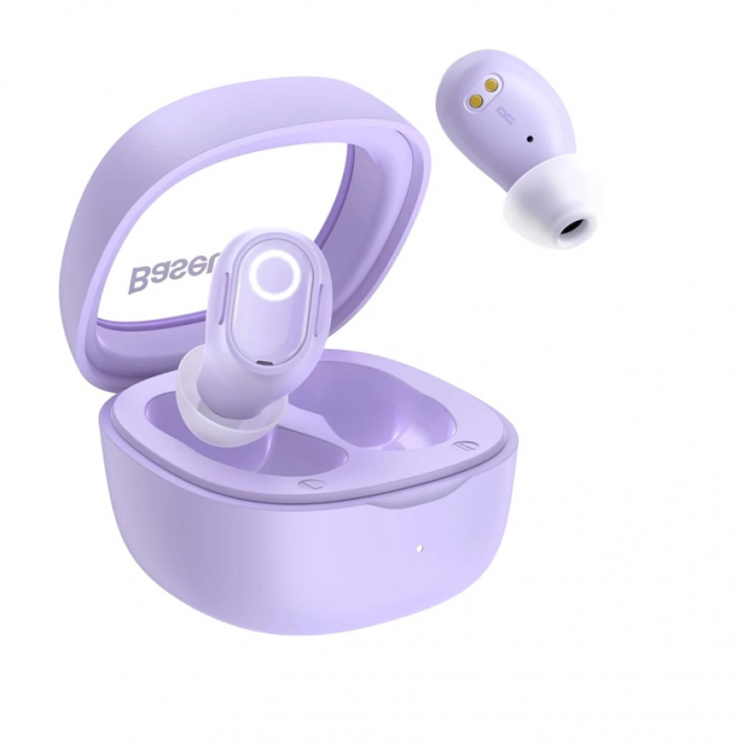 Наушники Bluetooth Headset Baseus Bowie WM02 Plus TWS Purple-1