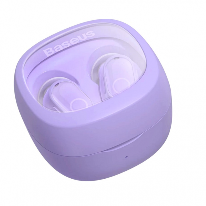 Наушники Bluetooth Headset Baseus Bowie WM02 Plus TWS Purple-3