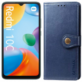 Чохол-книжка GETMAN Gallant for Xiaomi Redmi 10C Blue
