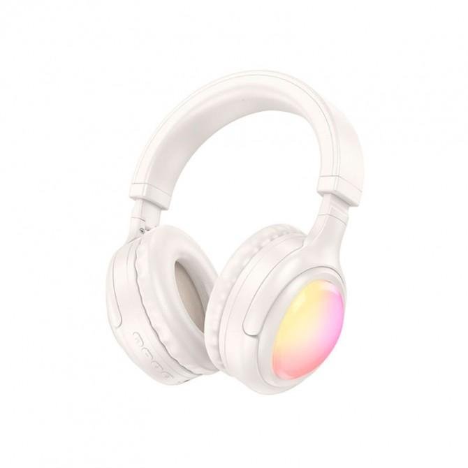 Наушники Hoco W48 Focus Milky White