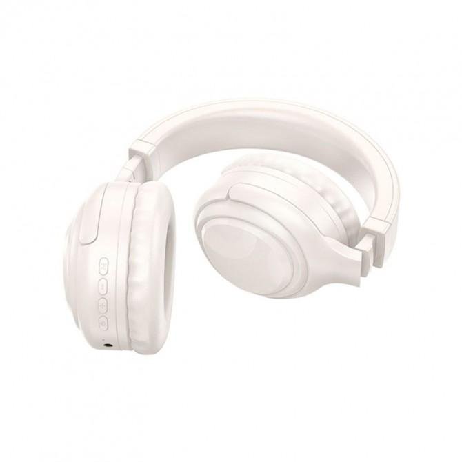 Наушники Hoco W48 Focus Milky White-1