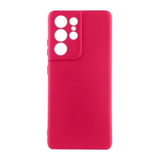 Чохол Original Soft Case Samsung S908 Galaxy S22 Ultra Марсала FULL