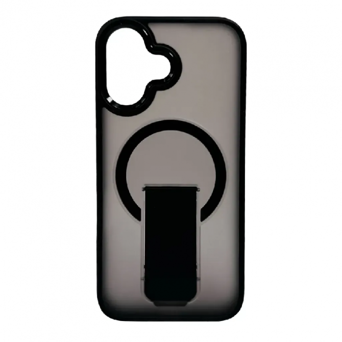 Чехол Cosmic Magnetic Stand for Apple iPhone 16 Black
