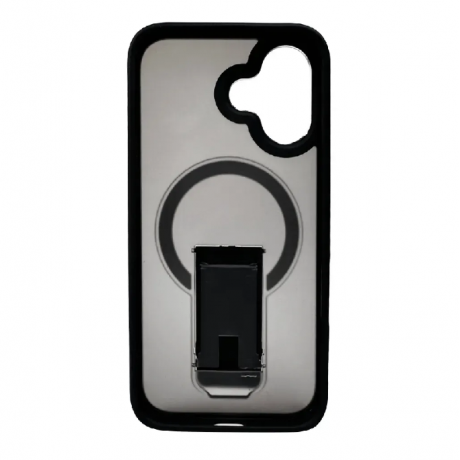 Чехол Cosmic Magnetic Stand for Apple iPhone 16 Black-1