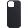 Чехол Apple Leather Case для iPhone 14 Black