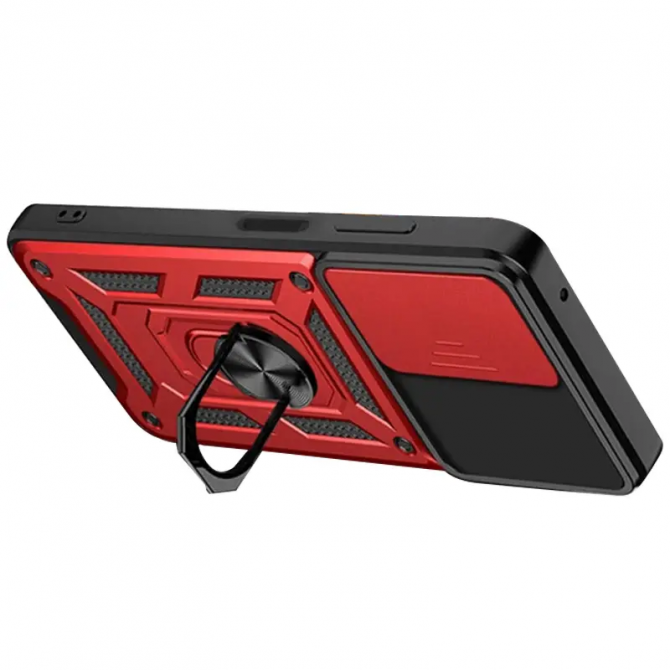 Чехол HONOR Hard Defence Series Samsung A376 Galaxy A37 5G Red (with Camshield and magnet)-3