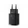 Мережевий зарядний пристрій 1USB + Type-C Baseus Compact QC 20W (CCXJ-B01) Black