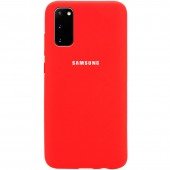 Чохол накладка Original Soft Case Samsung G980 Galaxy S20 Червоний FULL Чохол накладка Original Soft Case Samsung G980 Galaxy S20 Червоний FULL