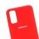 Чехол накладка Original Soft Case Samsung G980 Galaxy S20 Красный FULL